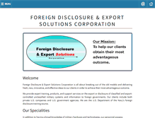 Tablet Screenshot of fdesolutions.com